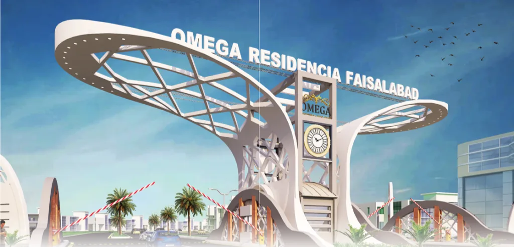 omega residencia Faisalabad