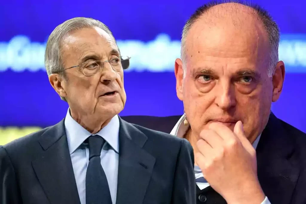 Tebas Blames Florentino and Real Madrid for Olmo’s Injunction: Where Is…?